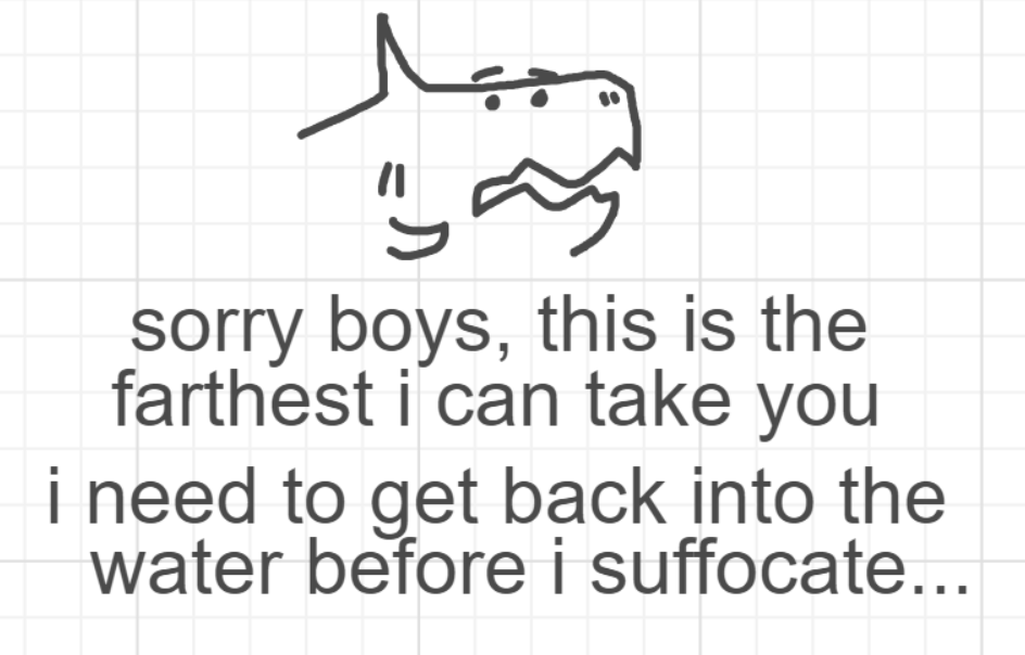 A panel from Running Duos, episode four of the Board Boards object show by Furretwalk/WalkingFurret.